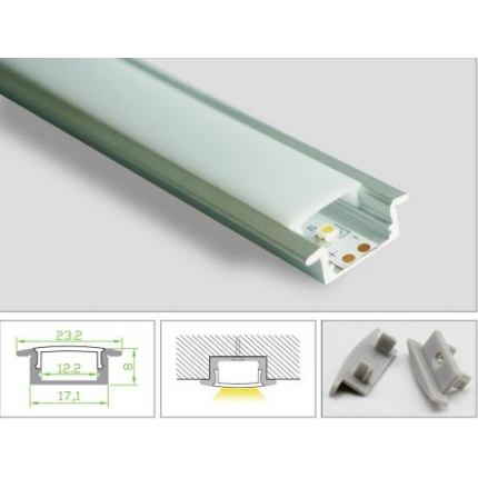 Aluminum LED Profile ALP001